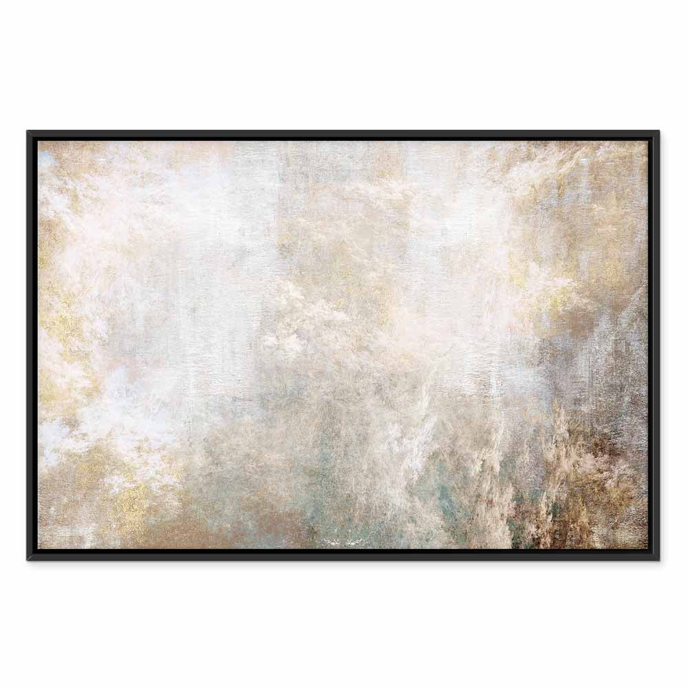 Abstract Textured Rise Canvas Print