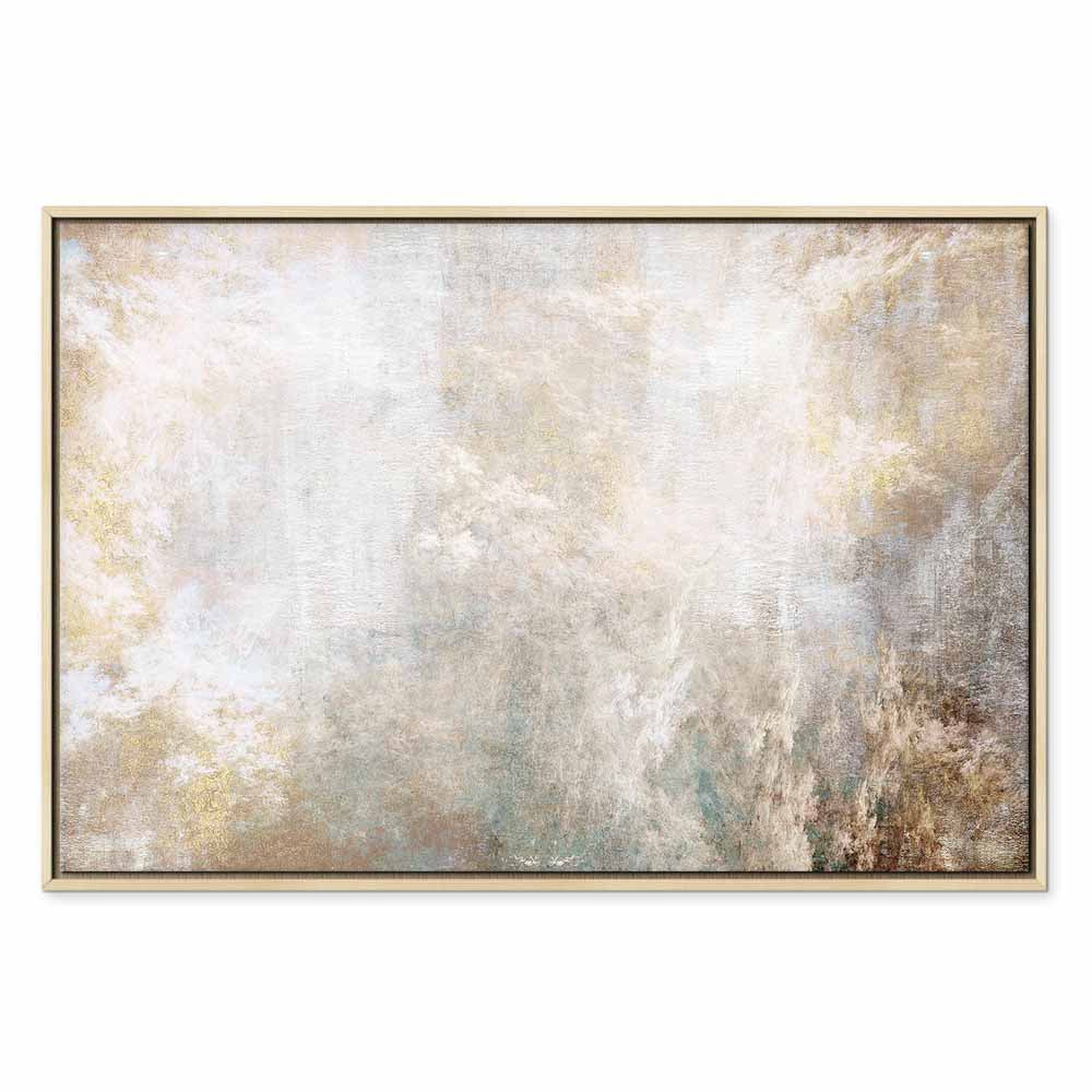 Abstract Textured Rise Canvas Print