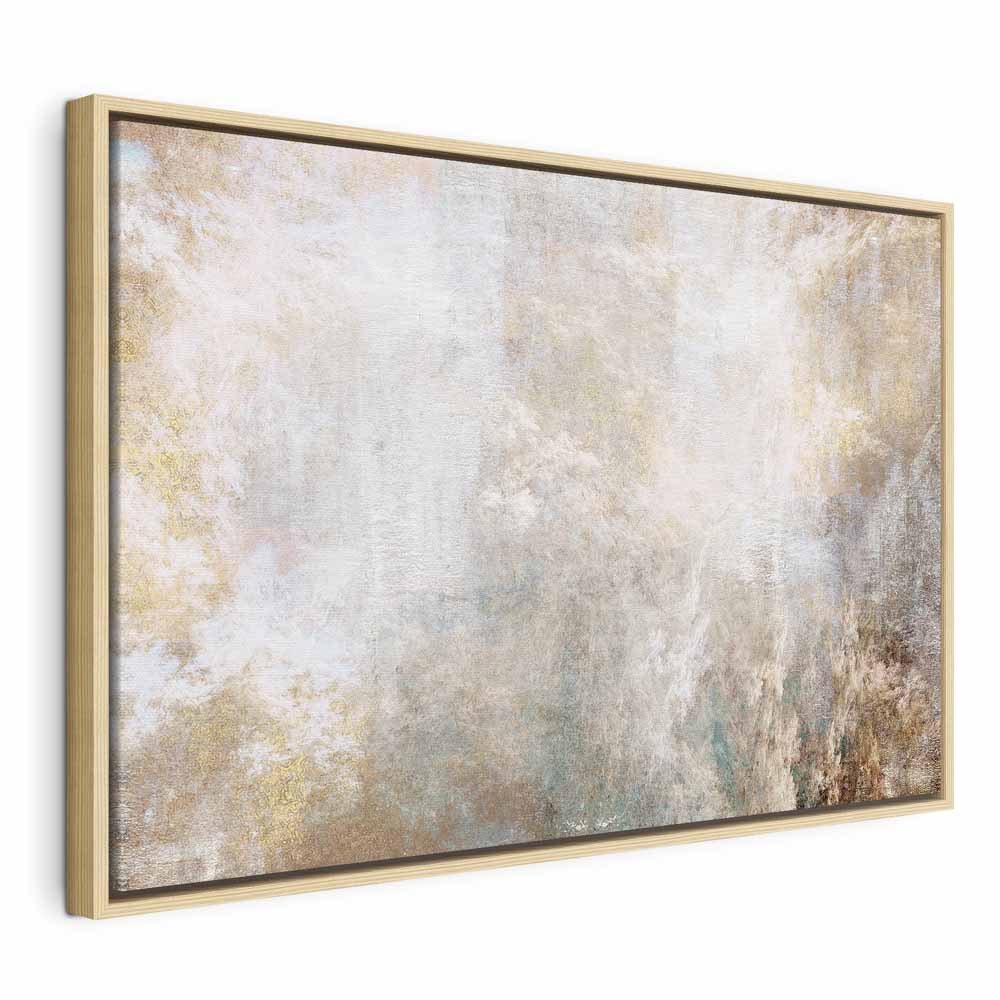 Abstract Textured Rise Canvas Print
