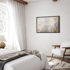 Abstract Textured Rise Canvas Print