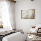 Abstract Textured Rise Canvas Print