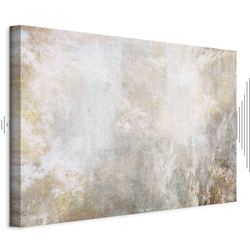 Abstract Textured Rise Canvas Print