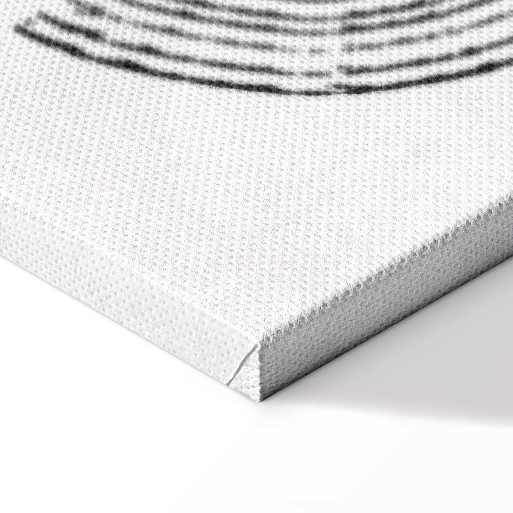 Abstract Sunlit Landscape Vertical Canvas Print