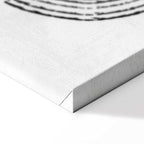 Abstract Sunlit Landscape Vertical Canvas Print