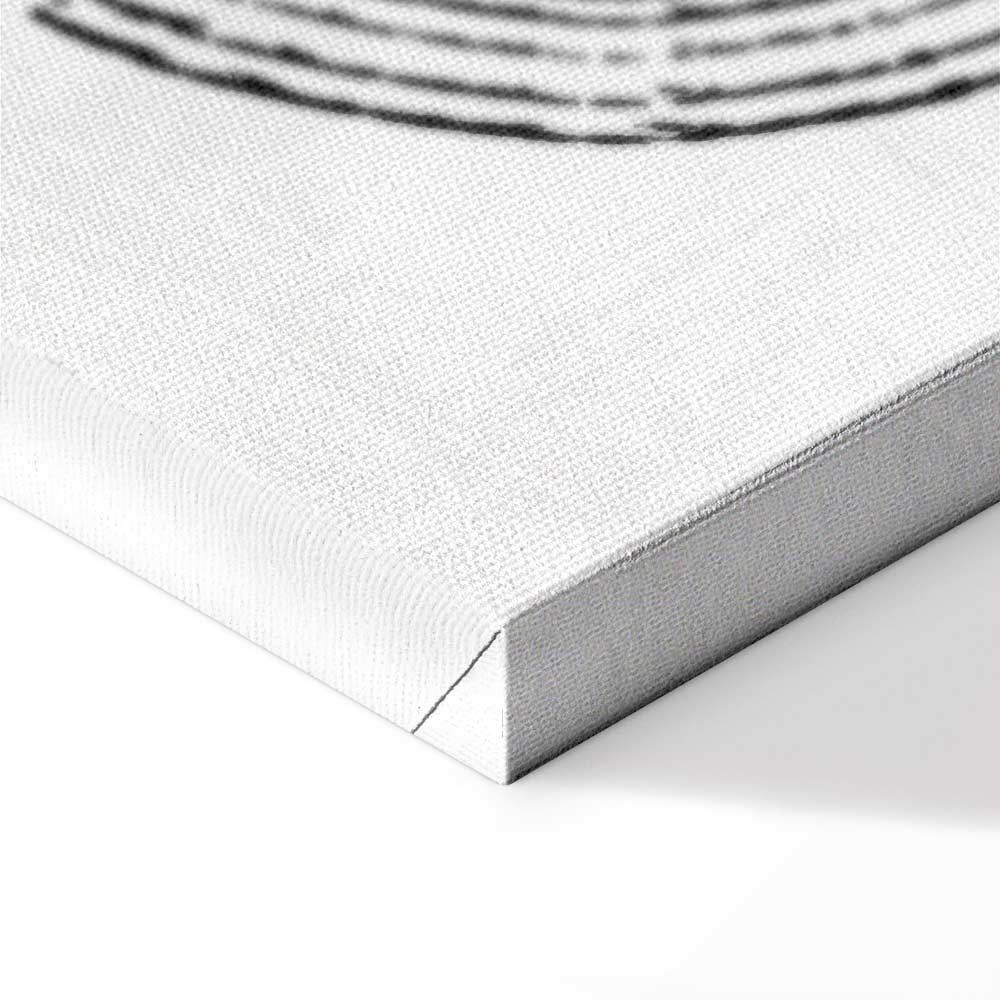 Abstract Sunlit Landscape Vertical Canvas Print