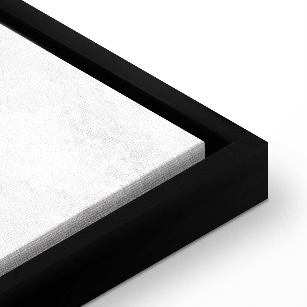 Abstract Sunlit Landscape Vertical Canvas Print