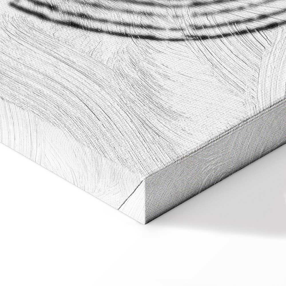 Abstract Sunlit Landscape Vertical Canvas Print