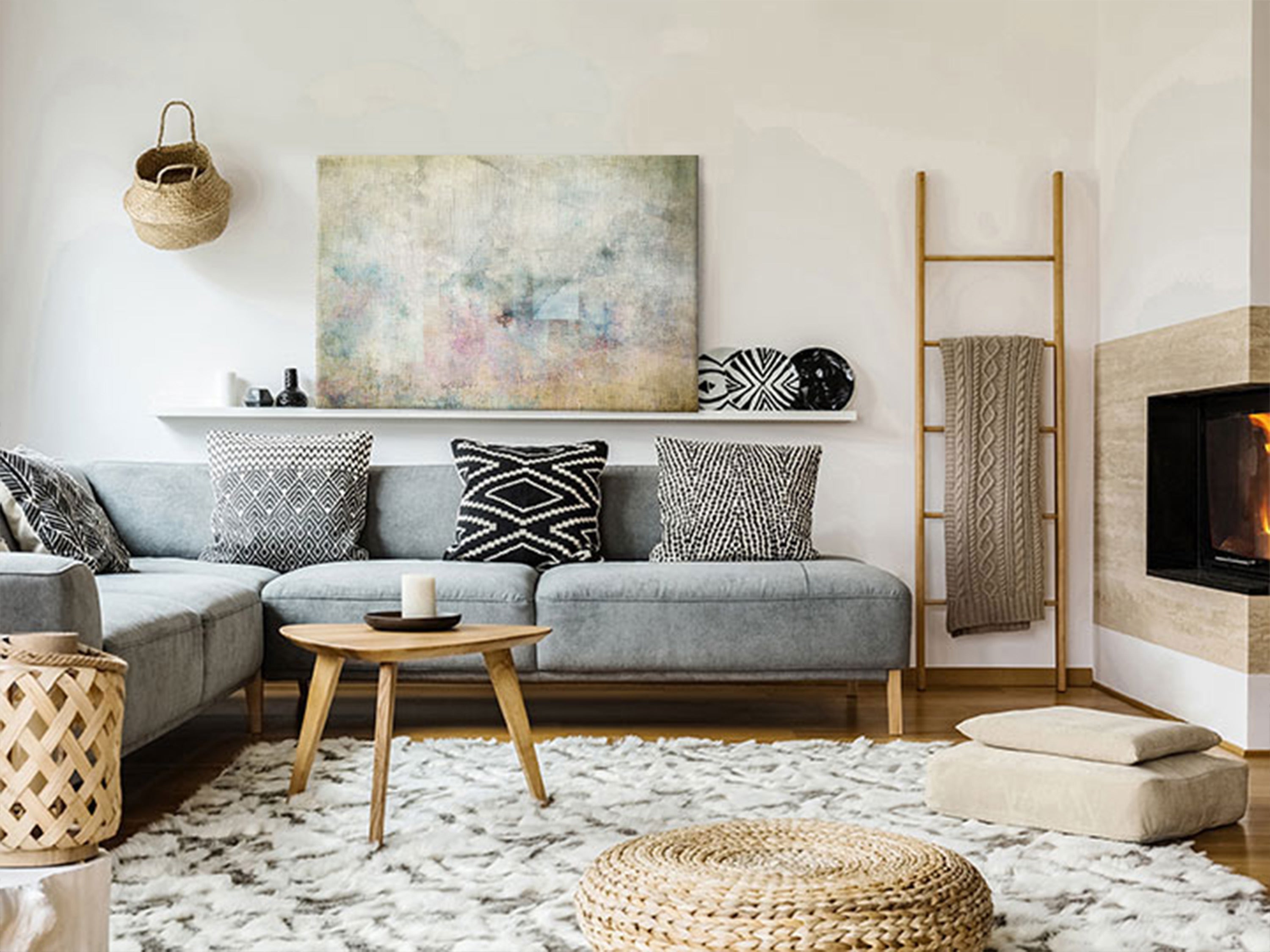 Canvas Prints with Abstract Design and Modern Art