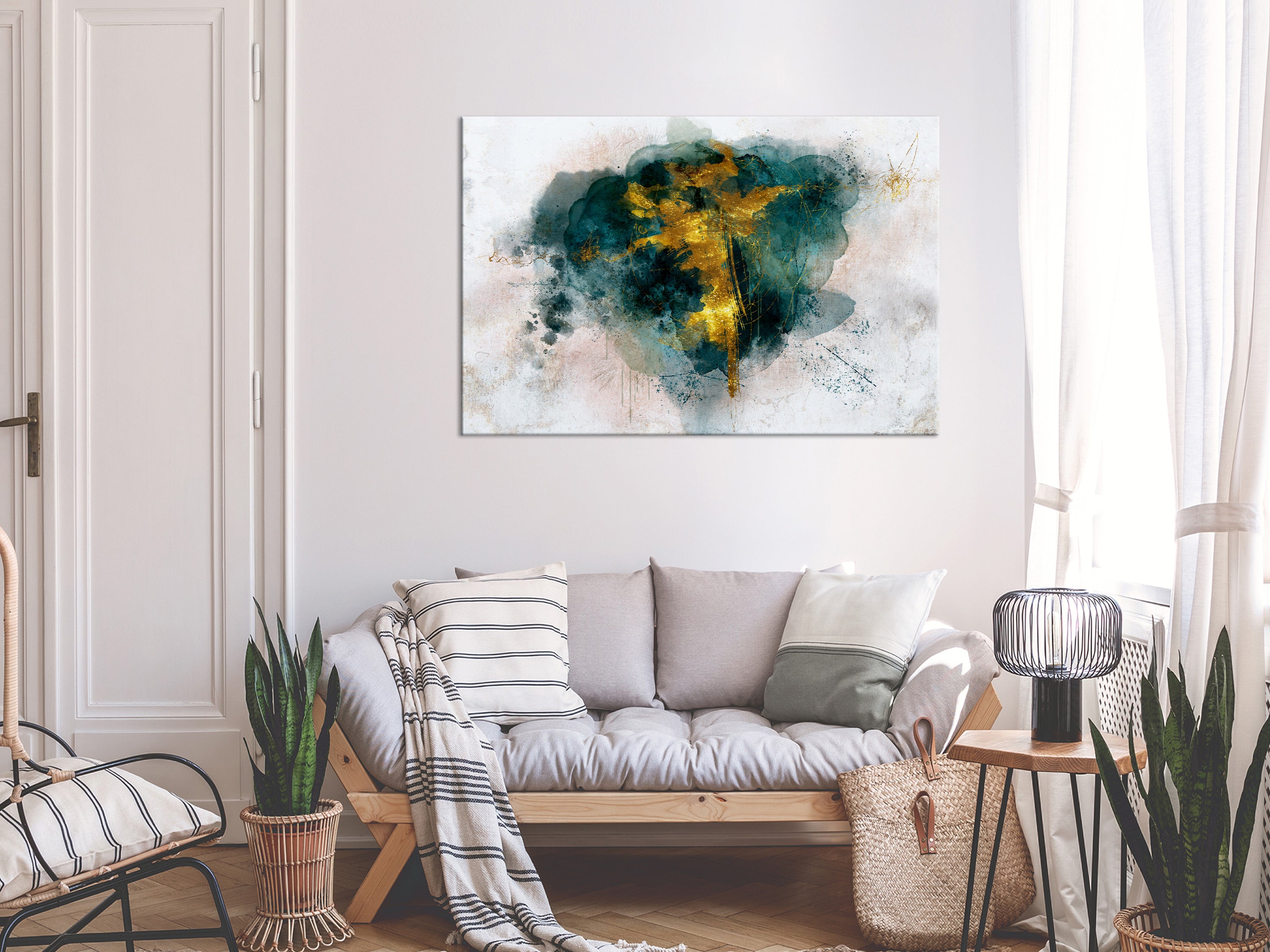 Stylish Canvas Print Featuring Golden Hour Design