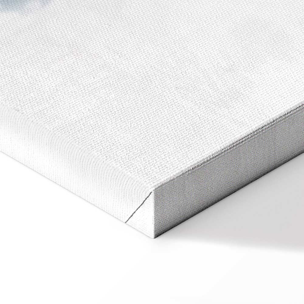 Blue Watercolor Abstract Canvas Print