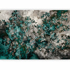 Skandinavisches Wandbild in Grüntönen