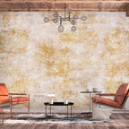 Abstract Wall Mural Featuring Sun Explosion Patterns