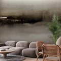 Grey Abstract Modern Painting Wall Mural