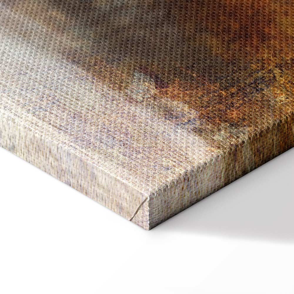 Abstract Texture Multicolor Wide Canvas Print