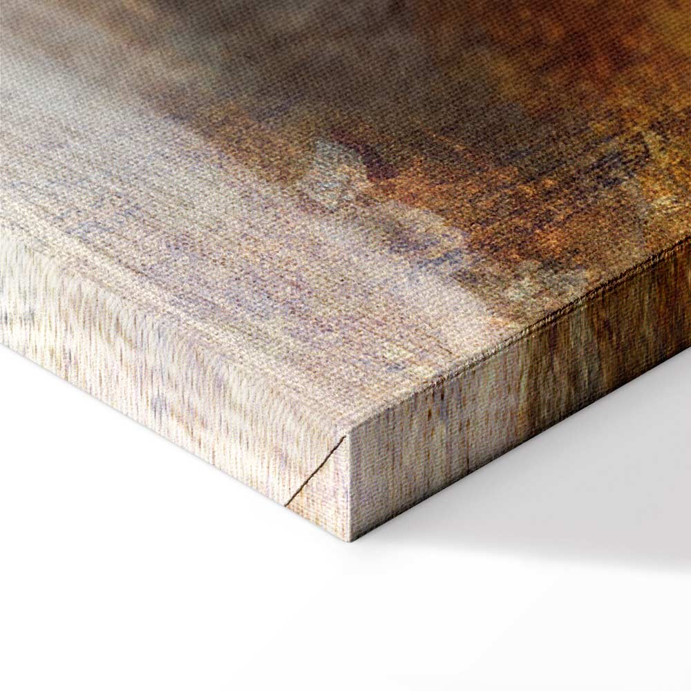 Abstract Texture Multicolor Wide Canvas Print