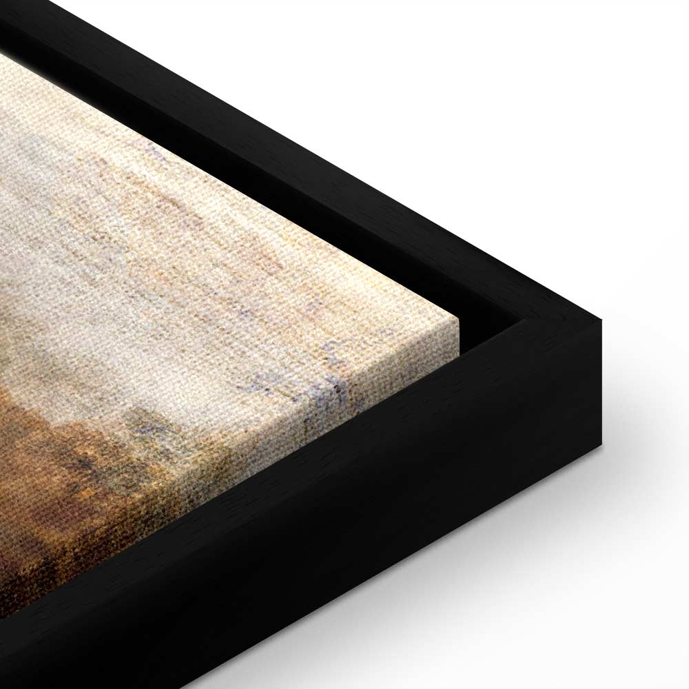 Abstract Texture Multicolor Wide Canvas Print