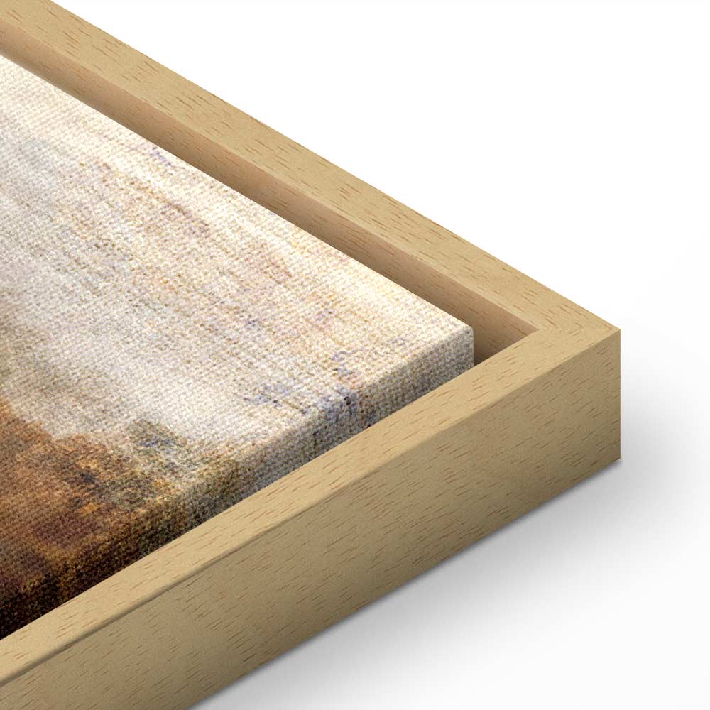 Abstract Texture Multicolor Wide Canvas Print