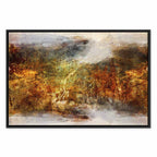 Abstract Texture Multicolor Wide Canvas Print