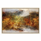 Abstract Texture Multicolor Wide Canvas Print