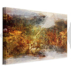 Abstract Texture Multicolor Wide Canvas Print