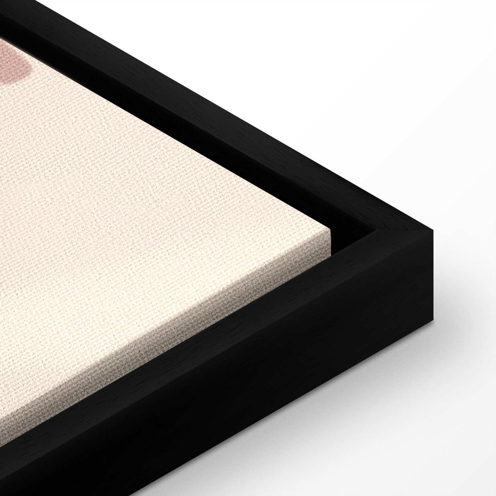 Feminine Line Art Portrait Minimalist Canvas Print