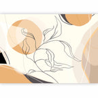 Stylish Abstract Landscape Wall Mural Decor