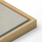 Green Labyrinth Leaf Line Art Canvas Print