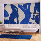 Cobalt Softness Wall Mural Transforming Your Space