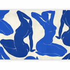 Cobalt Softness Wall Mural Transforming Your Space