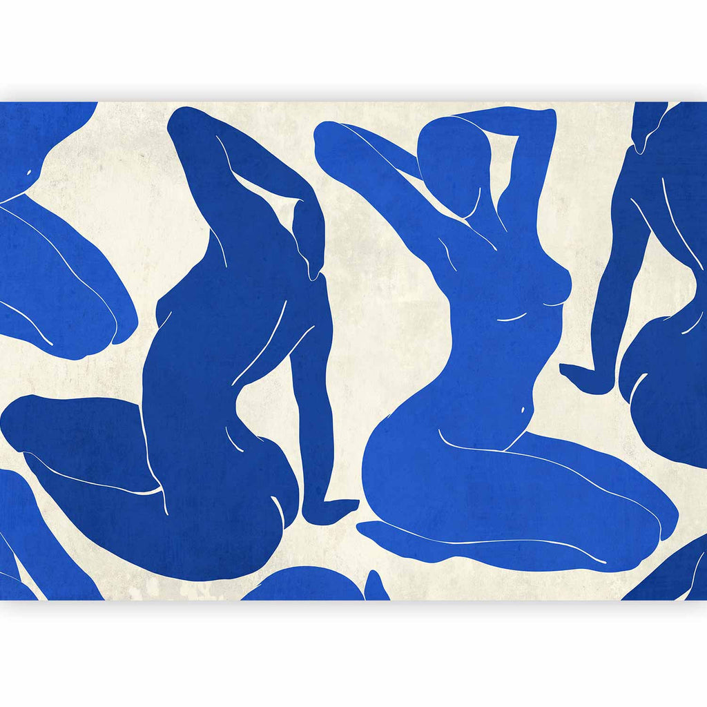 Cobalt Softness Wall Mural Transforming Your Space