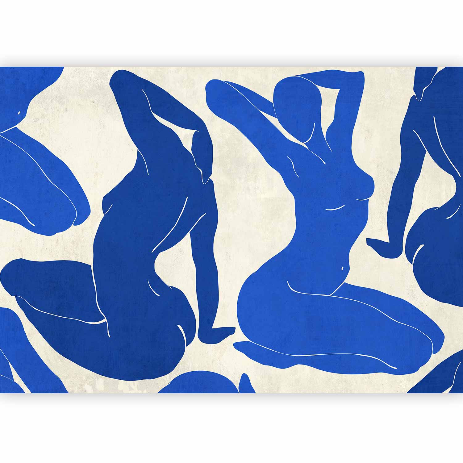 Cobalt Softness Wall Mural Transforming Your Space