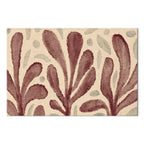 Abstract Leaves and Spots Modern Canvas Print