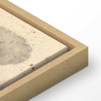 Abstract Leaves and Spots Modern Canvas Print