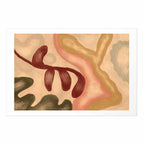 Abstract Colorful Shapes Poster