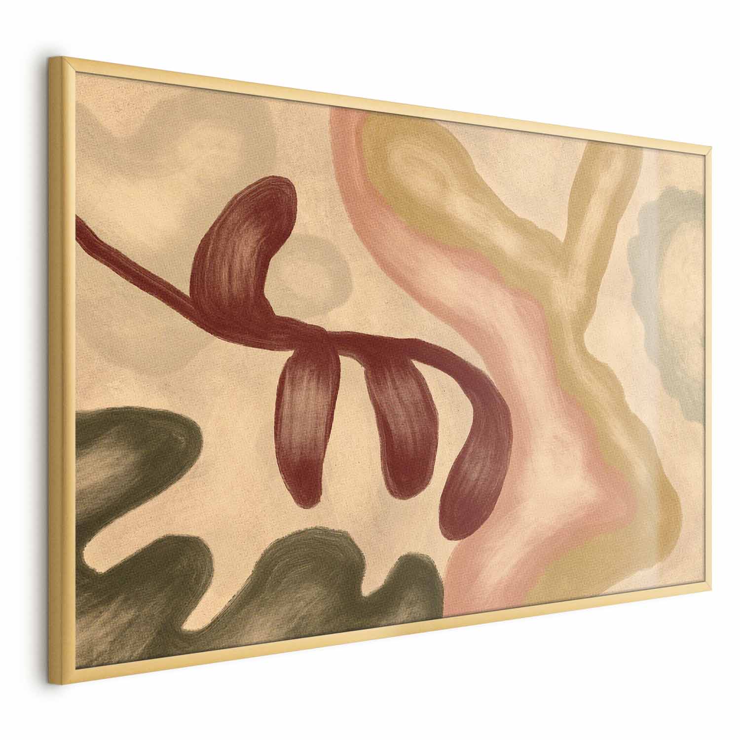 Abstract Colorful Shapes Poster