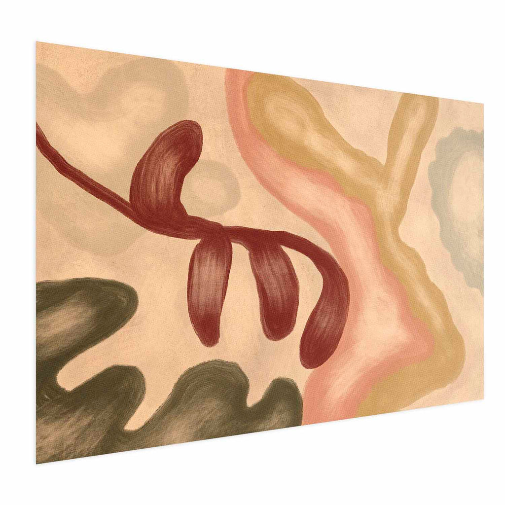 Abstract Colorful Shapes Poster