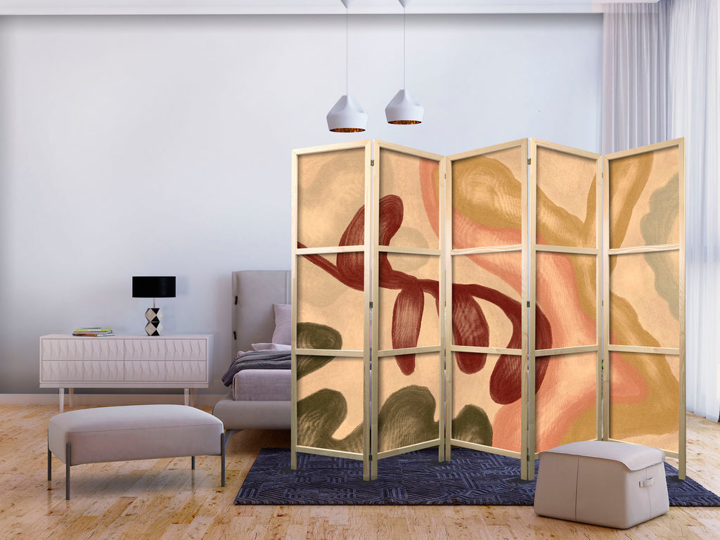 Exotic Japanese Room Divider with Unique Design