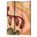 Stylish Room Divider with Warm Colors