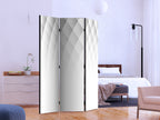 Abstract Light Texture 3-Panel Room Divider