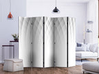 Abstract Light Structure 5-Panel Room Divider