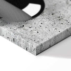 Concrete Sphere Texture Modern Canvas Print