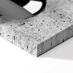 Concrete Sphere Texture Modern Canvas Print