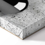 Concrete Sphere Texture Modern Canvas Print