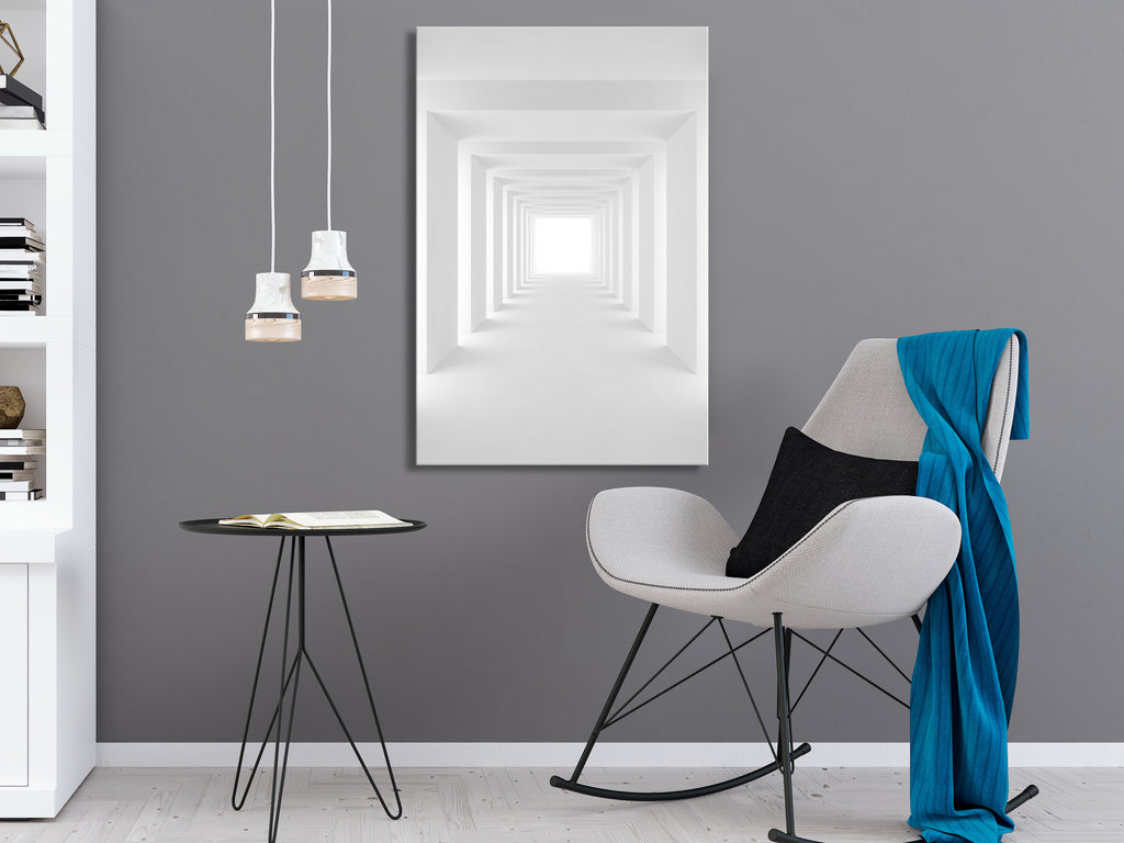 Canvas Prints Shadow Tunnel with 3D Design