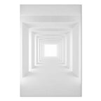 Shadow Tunnel Geometric 3D Canvas Print