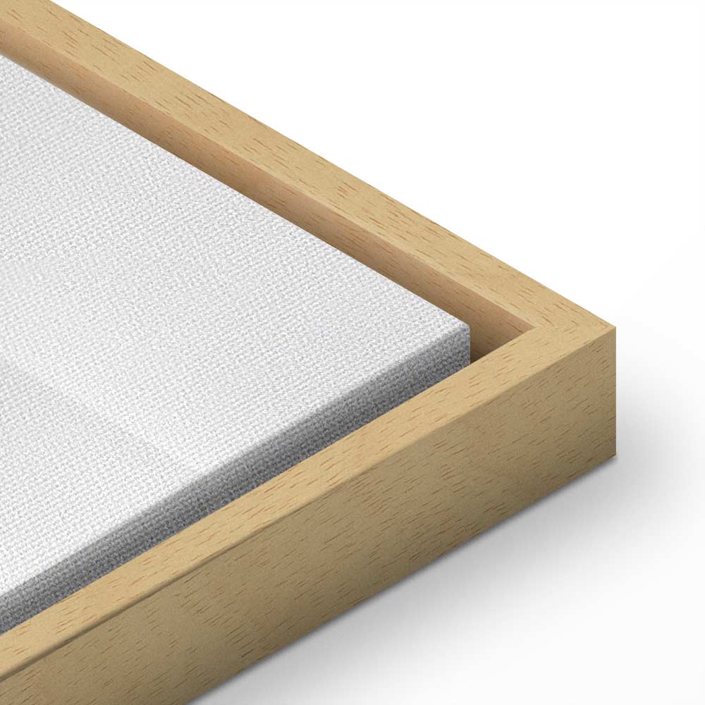 Shadow Tunnel Geometric 3D Canvas Print