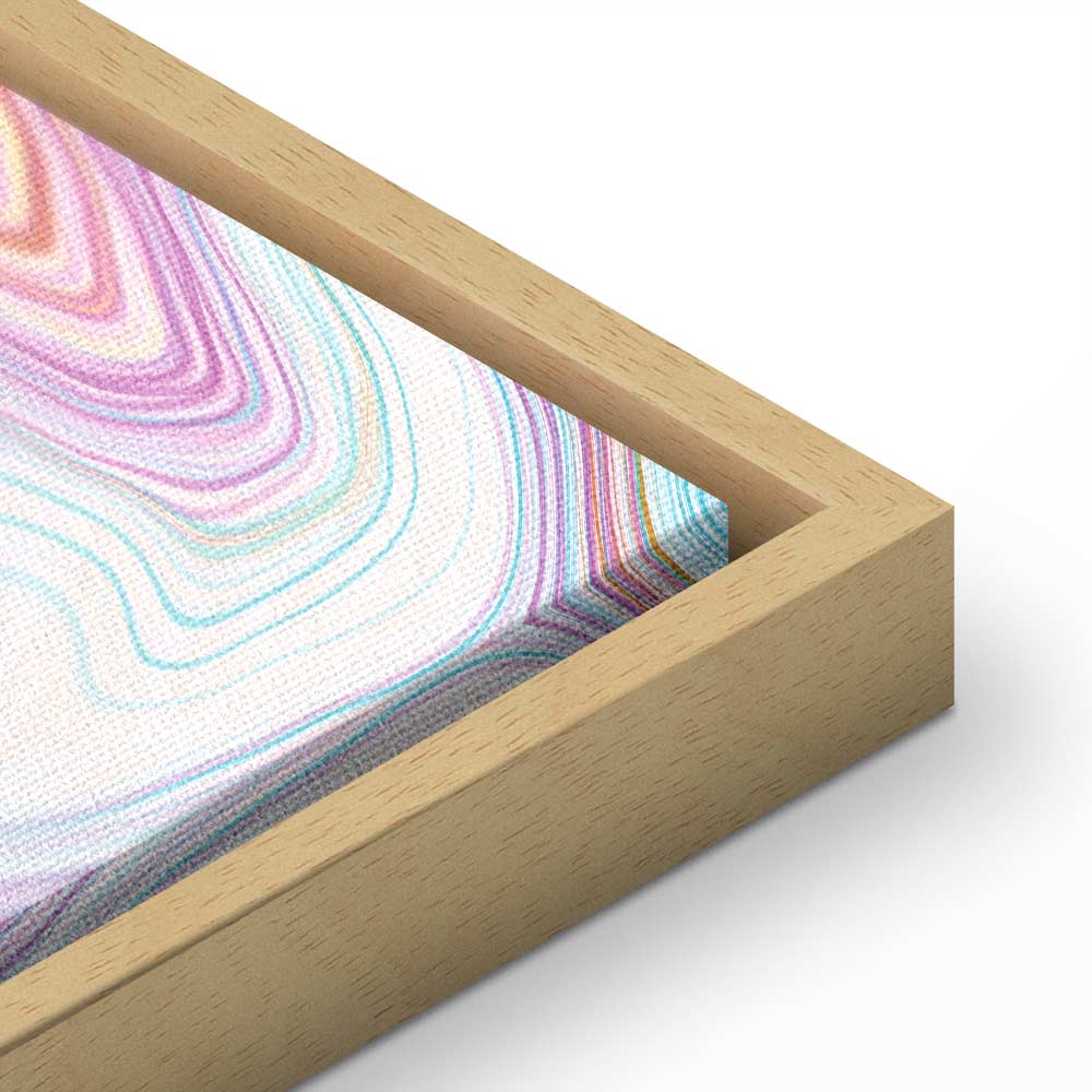 Colorful Abstract Canvas Print for Modern Spaces