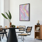 Colorful Abstract Canvas Print for Modern Spaces