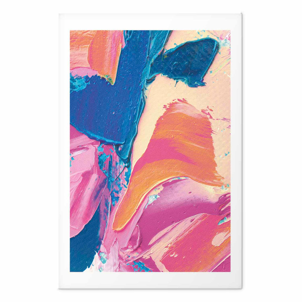Abstract Color Contrast Poster