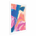 Abstract Color Contrast Poster